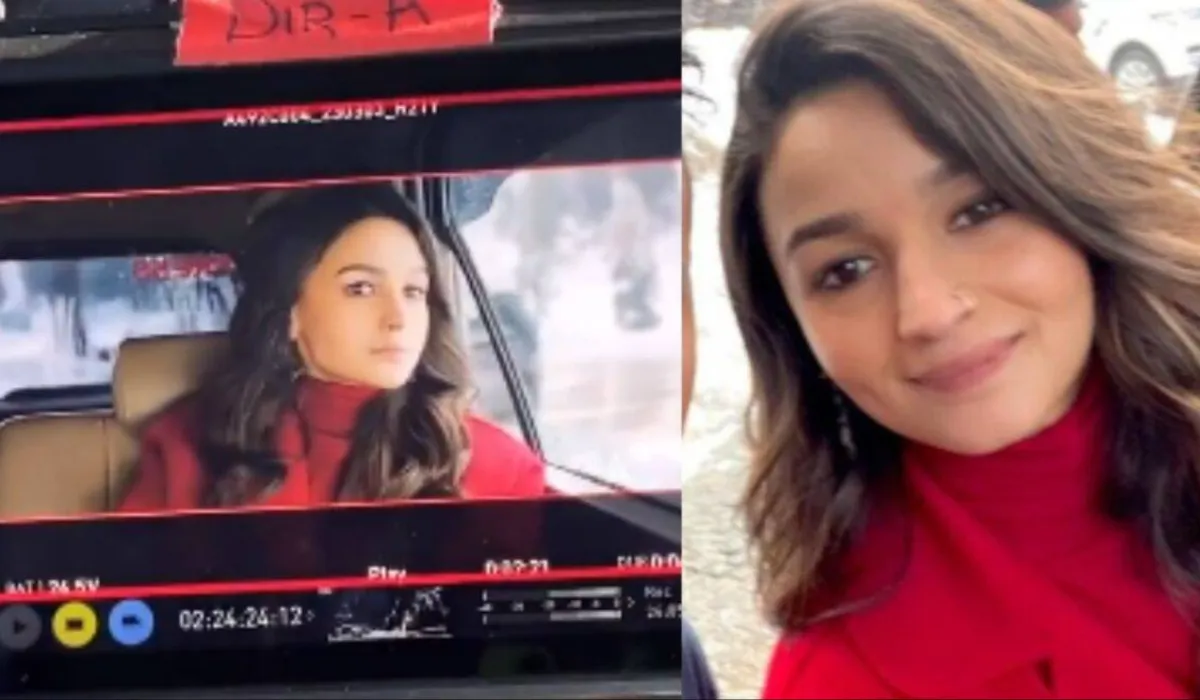 'रॉकी और रानी की प्रेम कहानी' से वायरल हुआ आलिया भट्ट का लुक, क्यूटनेस ने जीता फैंस का दिल alia bhatt look leaked video from film set rocky aur rani ki prem kahani karan johar- India TV Hindi
