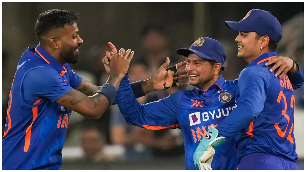 हार्दिक पांड्या के सामने वानखेड़े में सबसे बड़ी चुनौती, पहली बार करना होगा ये काम Hardik Pandya, Ishan Kishan and Kuldeep Yadav - India TV Hindi