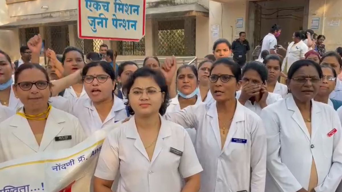 17 lakh employees on strike for OPS demand, Maharashtra government warns
