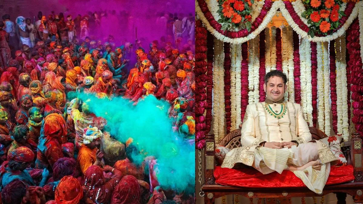 Holi 2023: पूरी दुनिया में मशहूर है ब्रज की होली, आचार्य पुंडरीक गोस्वामी से जानिए कैसे हुई थी रंगों के उत्सव की शुरुआत pundrik goswami- India TV Hindi