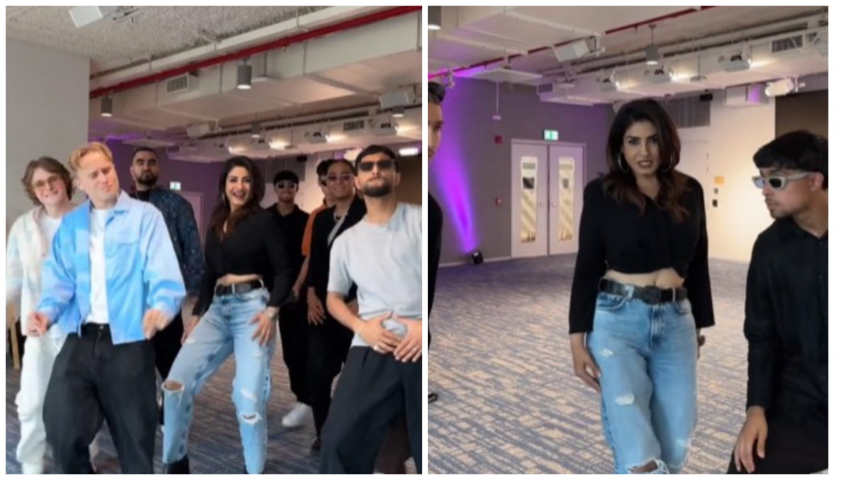 Raveena Tandon sets the dance floor on fire with ‘Quick Style’, shows off her moves on ‘Tip Tip Barsa Pani’