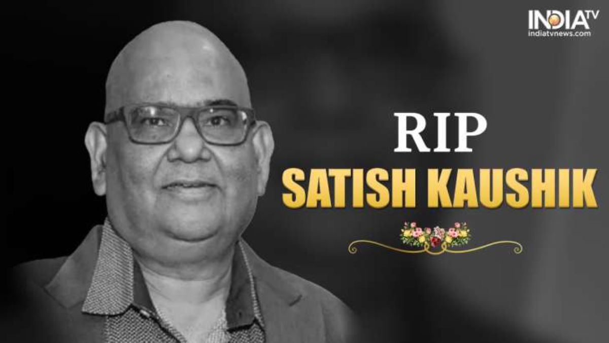 Wave of mourning in political corridors on the death of Satish Kaushik