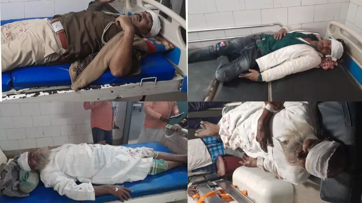 Sitamarhi Violence among two groups over removal of loudspeakers from Yagya many police personnel injured । बिहार: सीतामढ़ी में यज्ञ से लाउडस्पीकर उतारने पर बवाल, पथराव में DSP समेत कई पुलिसवाले घायल