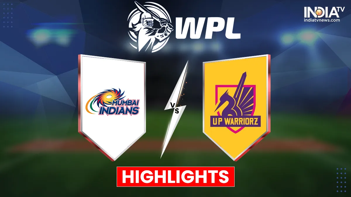 MI vs UPW Highlights: WPL 2023 में मुंबई इंडियंस की पहली हार, यूपी वारियर्स ने 5 विकेट जीता मुकाबला MI vs UPW - India TV Hindi