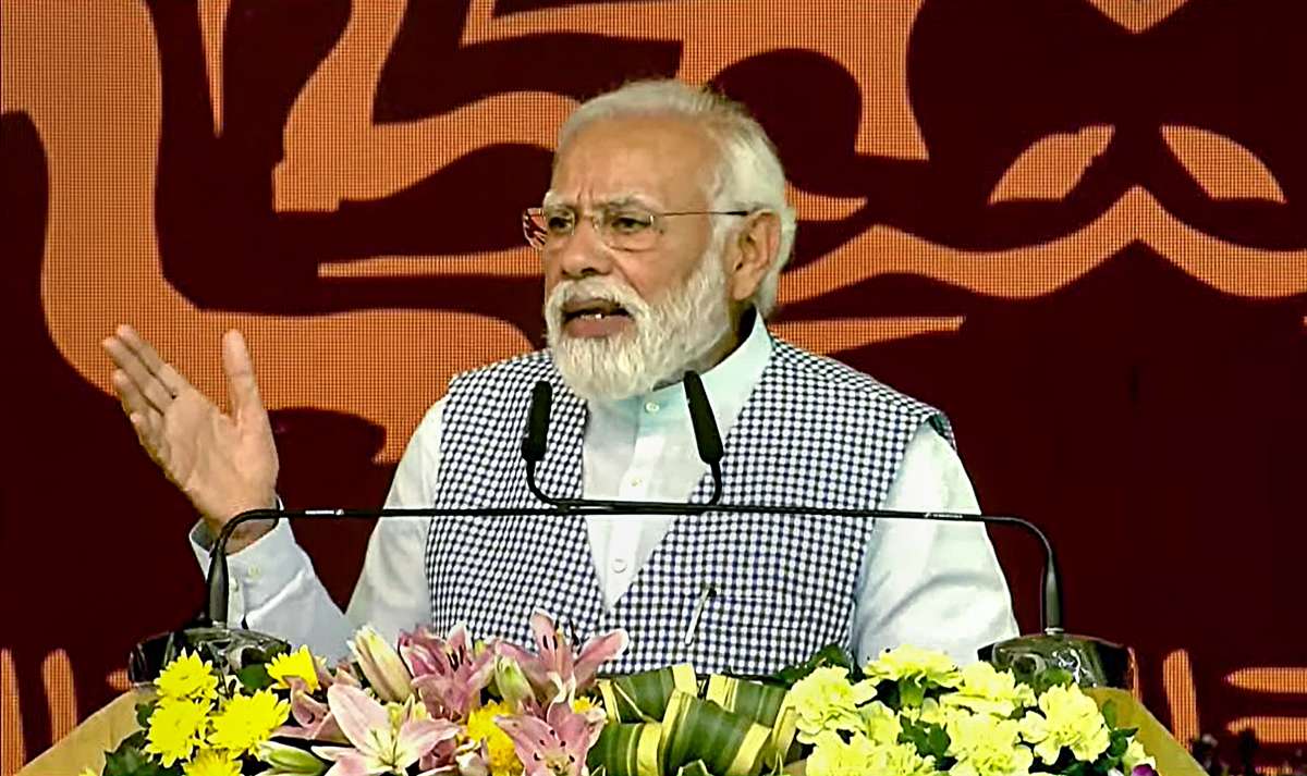Previous governments destroyed the Panchayati Raj system, PM Modi lashed out at Congress