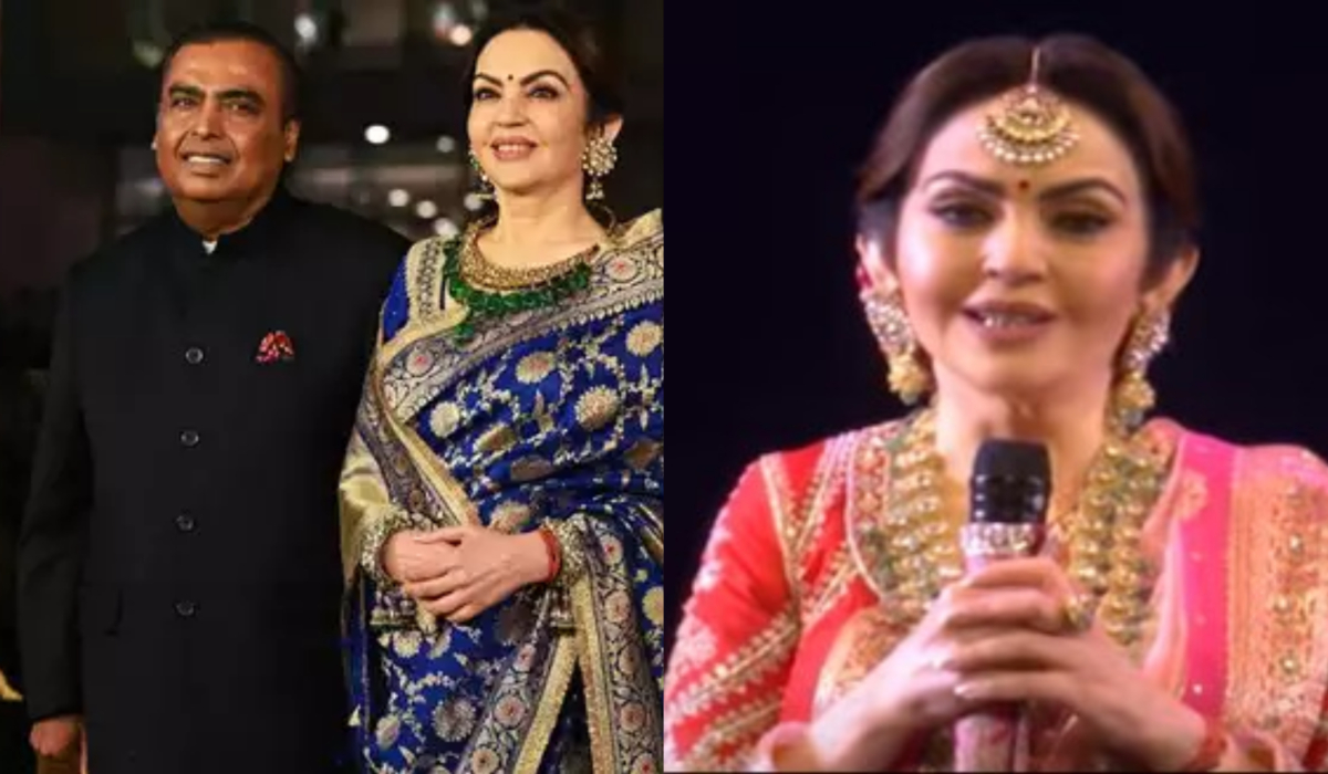 Nita Ambani heart touching speech on nmacc launch every Indian would be giddy with joy NMACC के शुभारंभ में नीता अंबानी ने कही दिल जीत लेने वाली बात, स्पीच सुन हर भारतीया होगा खुशी से गदगद