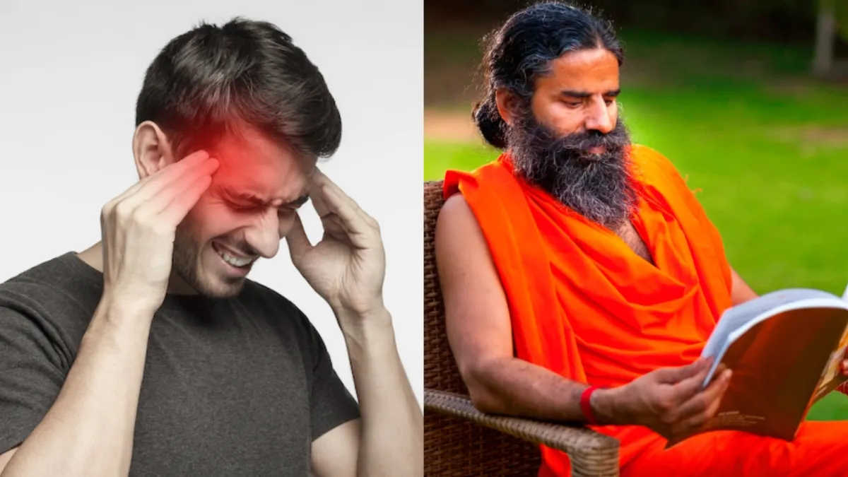 किसी भी कारण से हो सिर दर्द, काम आएंगे बाबा रामदेव के बताए ये आसान उपाय headache- India TV Hindi