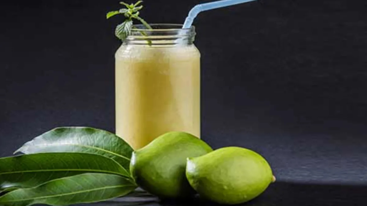 This desi drink made from raw amiya and mint protects from heatstroke, even 1 glass is enough