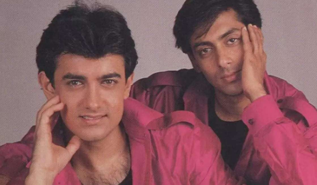 salman khan shared selfie with aamir khan in a special way, said to the fans – Chand Mubarak