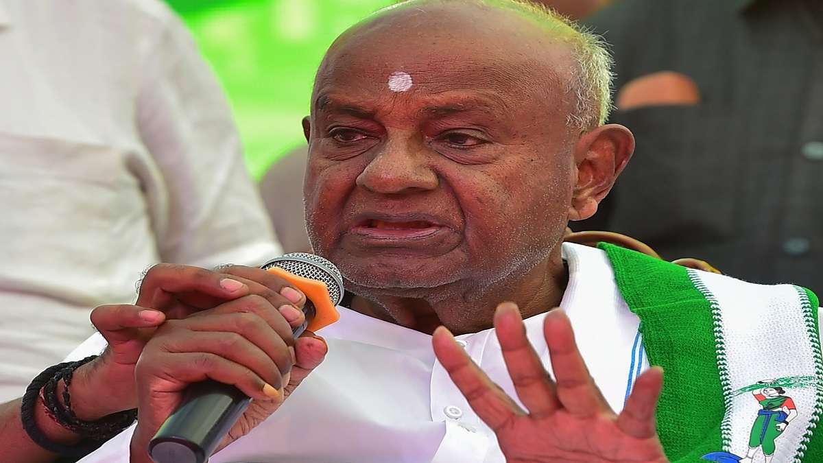 karnataka assembly election 2023 jds chief hd deve gowda statement । चुनाव के बाद बीजेपी या कांग्रेस में से किसके साथ गठबंधन करेगी JDS? एचडी देवगौड़ा ने दिया ये जवाब