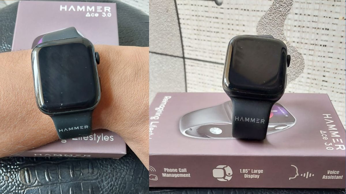 hammer ace 3 0 smartwatch with bluetooth Calling look like apple watch know features । 1500 रुपये से भी कम में मिल रही है Hammer Ace 3.0 स्मार्टवॉच, ब्लूटूथ कालिंग के साथ मिलते हैं कई फीचर्स