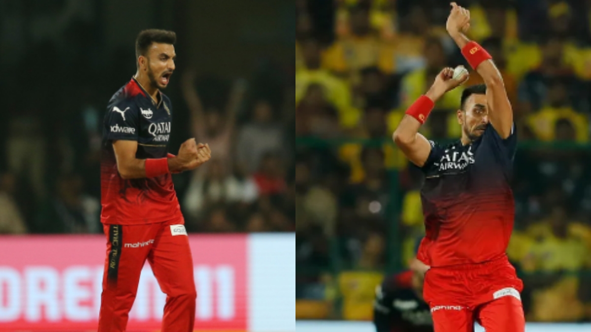CSK vs RCB: In the middle match, the umpire suddenly stopped Harshal Patel from bowling, this big reason came to the fore