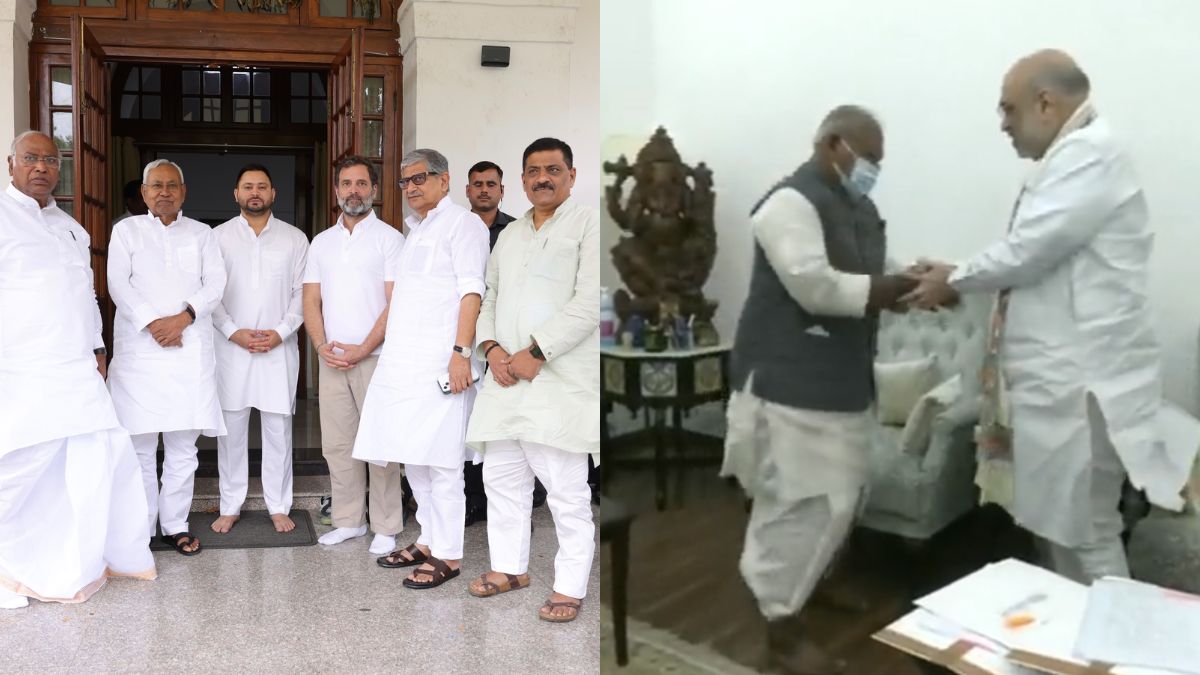 ‘Khela’ will happen in Bihar!  Here Nitish’s meeting with opposition leaders, on the other side Manjhi met Shah