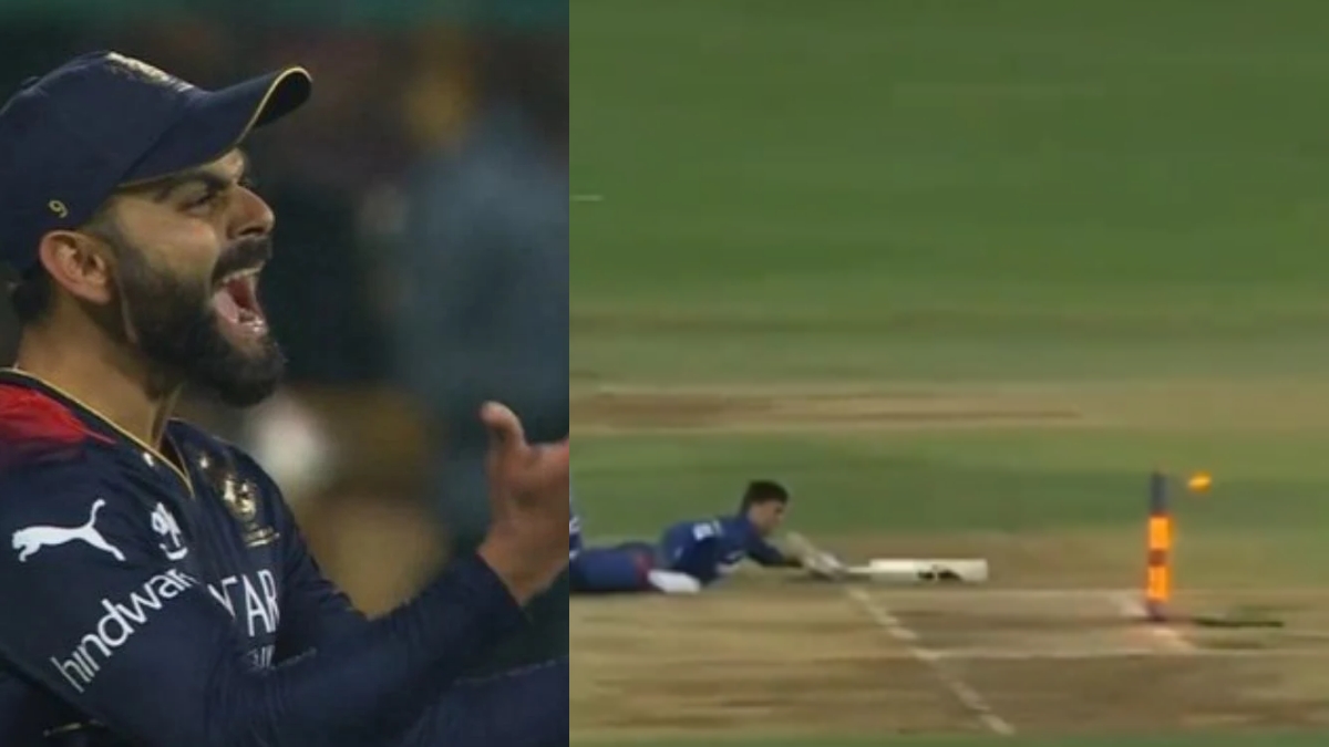 The umpire did not give a runout to the batsman standing outside the crease, the match came out of RCB’s hands by mistake