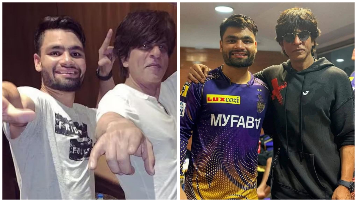 ipl 2023 shah rukh khan tweet for rinku singh JHOOME JO RINKU and kkr win against gt | रिंकू सिंह ने शाहरुख खान को भी बनाया दीवाना, 5 छक्कों के बाद किंग खान की खुशी का नहीं ठिकाना