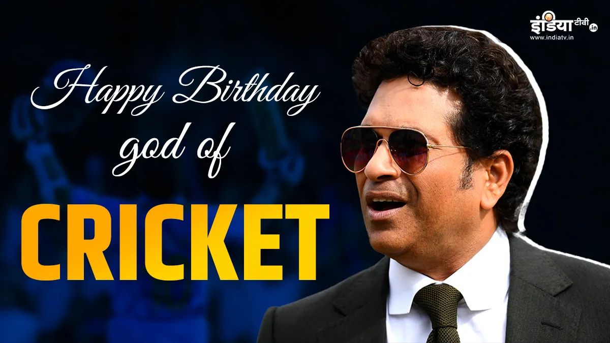 HBD Sachin Tendulkar: 50 साल के हुए सचिन तेंदुलकर, खिलाड़ियों से लेकर बड़े सेलिब्रिटी तक यहां देखें सारे Wishes Happy Birthday Sachin Tendulkar- India TV Hindi