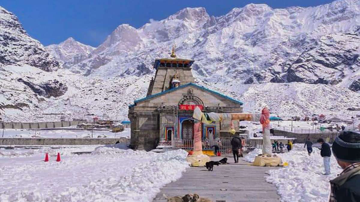Registration closed for Kedarnath Dham, heavy snowfall increased the trouble of pilgrims