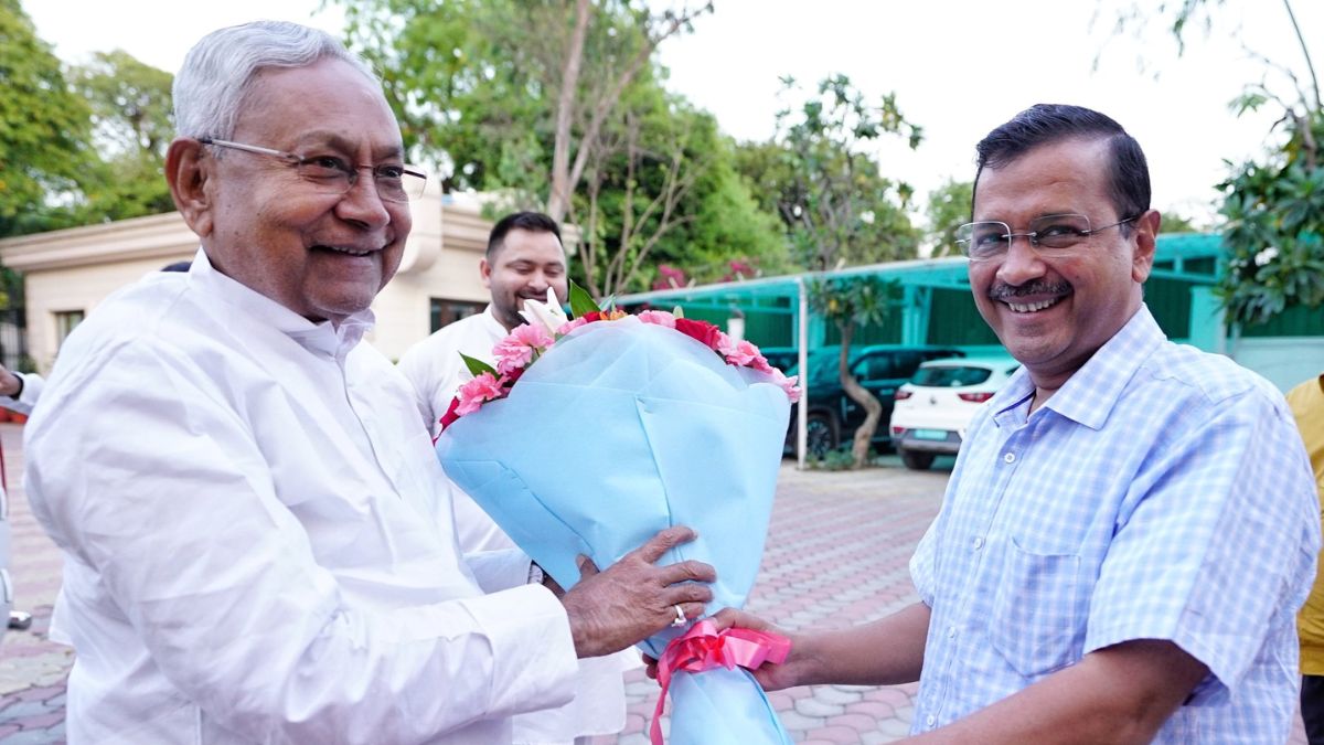 अरविंद केजरीवाल से मिले नीतीश कुमार और तेजस्वी यादव, विपक्षी एकता पर कही बड़ी बात l Nitish Kumar and Tejashwi Yadav met Arvind Kejriwal said this big thing on opposition unity aap rjd jdu congress