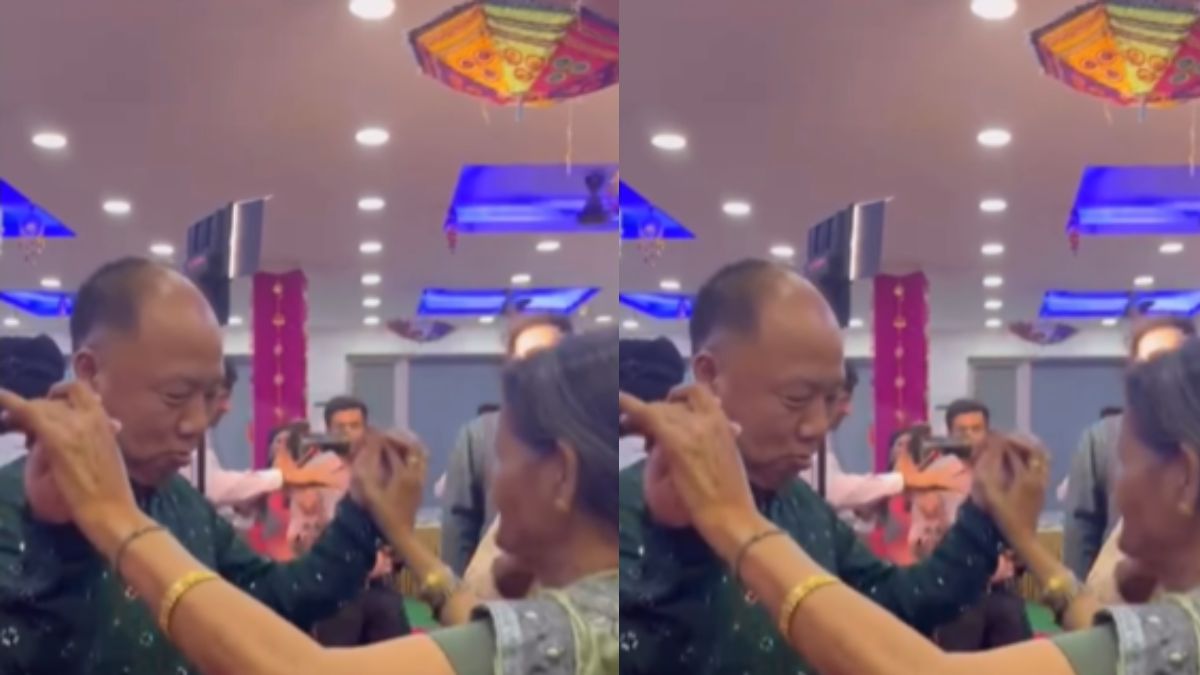 Relatives were surprised to see Korean father-in-law’s dance, video went viral on social media