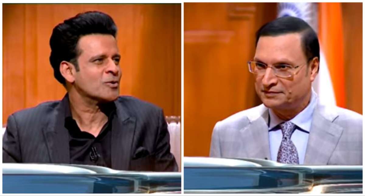 Manoj Bajpayee in aap ki Adalat drunk manoj bajpayee ran with brick behind tigmanshu dhulia | Aap Ki Adalat: दारू पीकर मनोज बाजपेयी ने कर दी थी चूक, बोले- अब छोड़िए…जवानी की गलतियां हैं!