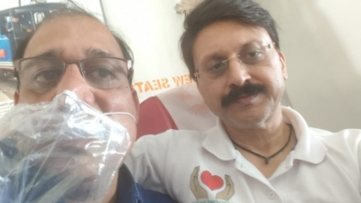 Passenger got heart attack in air India flight coming from Japan Chandigarh doctor saved life