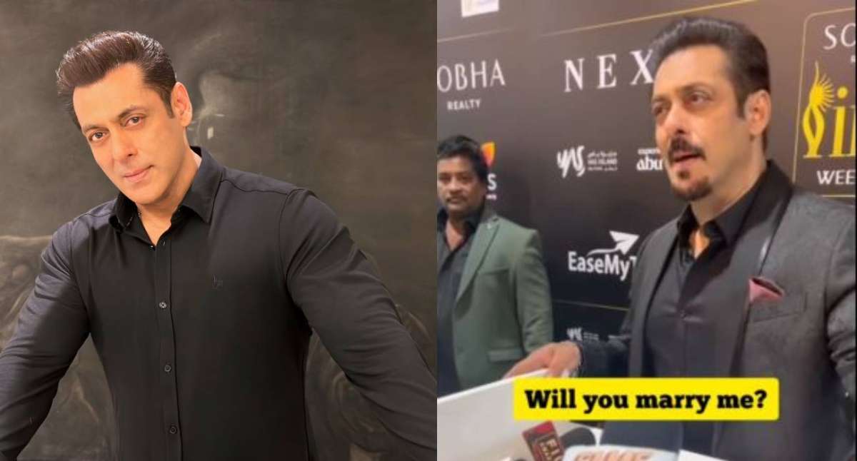IIFA: Woman from Hollywood came in love with Salman Khan, proposed for marriage; Video Viral | Salman khan got marriage proposal at IIFA watch viral reply