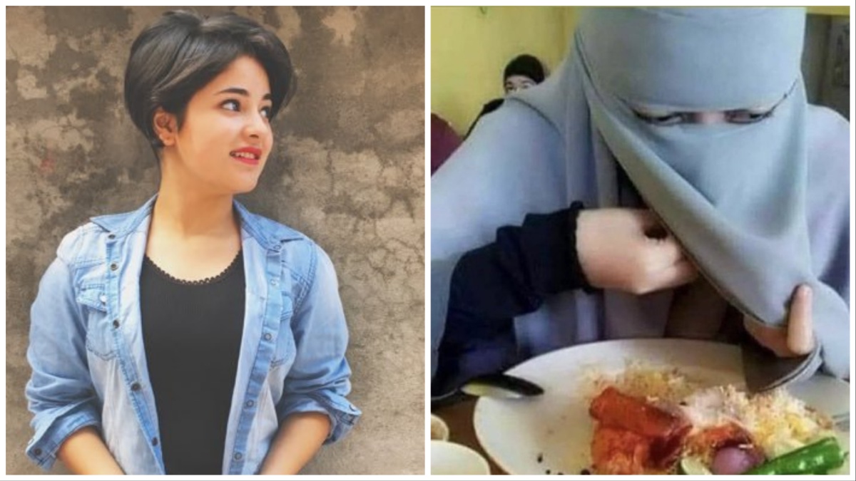 Zaira Wasim Reply To Those Who Questioned The Woman Eating Food Wearing Niqab Video जायरा वसीम 