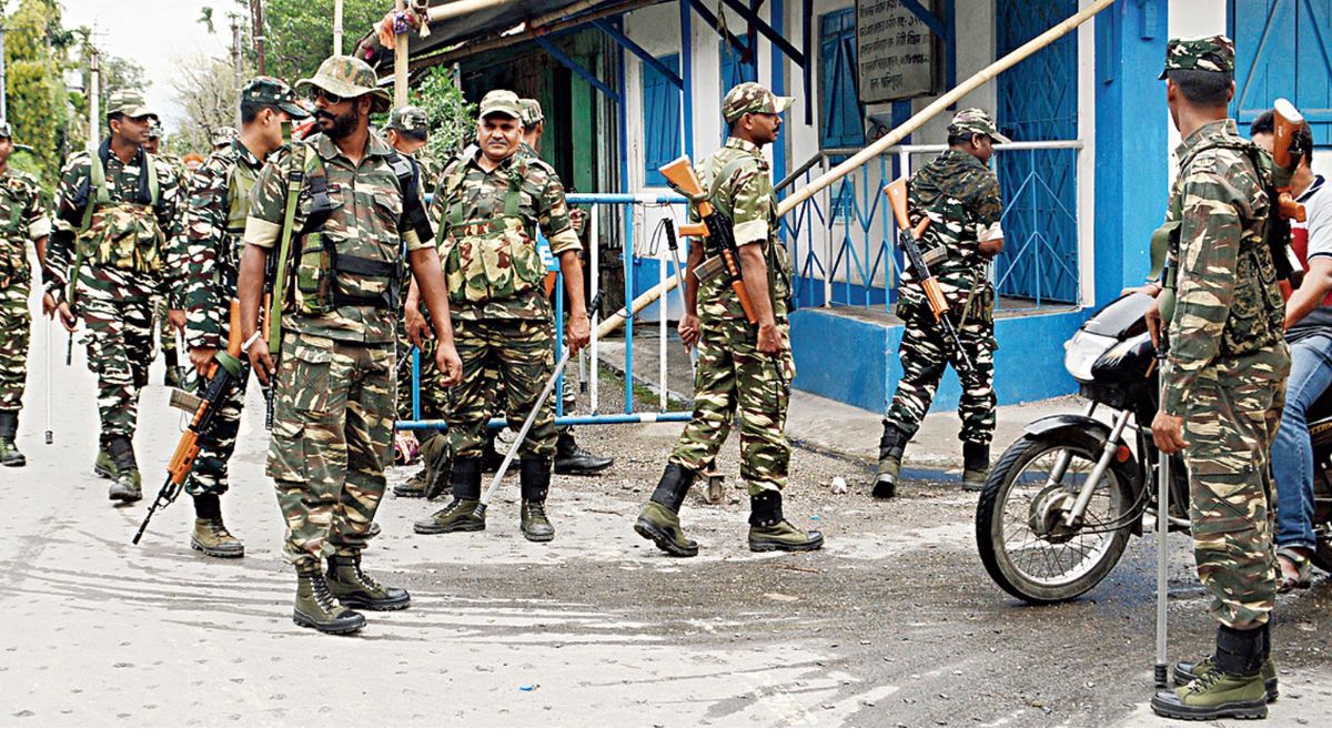 panchayat chunav 315 companies of central forces deployed in West Bengal amid violence । पंचायत चुनाव को लेकर बंगाल में तैनात हुआ केंद्रीय सुरक्षा बल