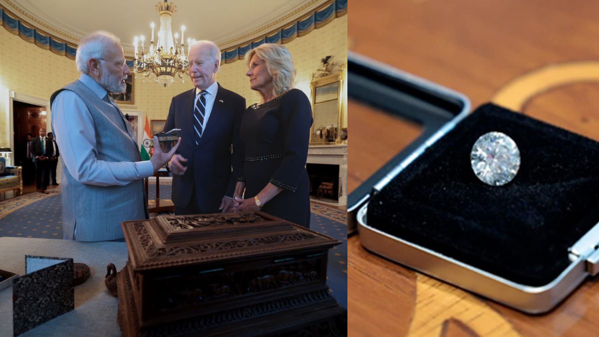 The diamond presented by PM Modi to Jill Biden was prepared in Surat’s lab