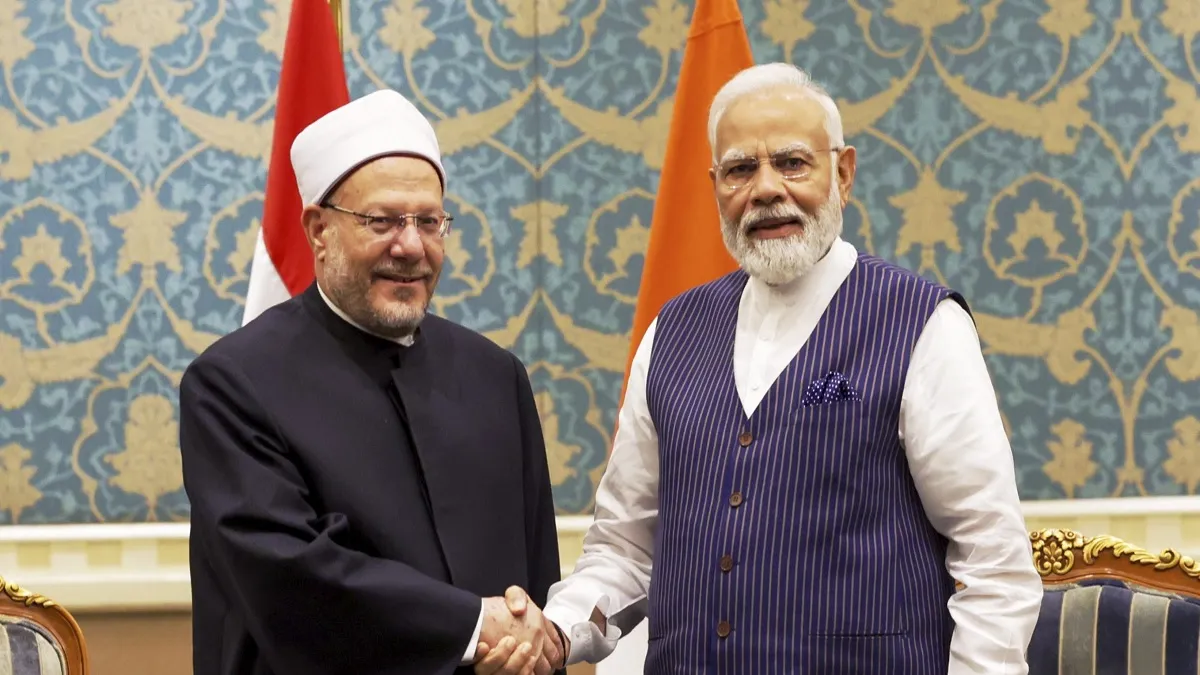 मिस्र में कैसा बीता PM मोदी का पहला दिन? ग्रैंड मुफ्ती डॉ शॉकी इब्राहिम से भी मुलाकात की PM Modi In Egypt- India TV Hindi