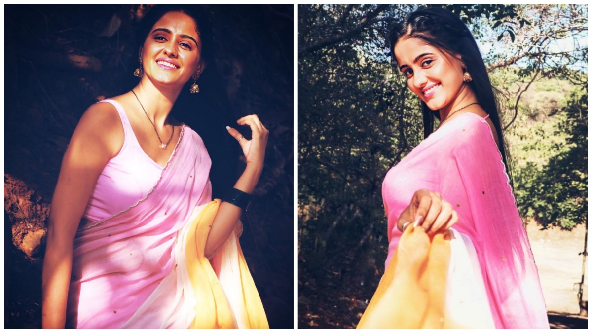 Saree poses | Fancy blouse designs, Saree poses, Saree