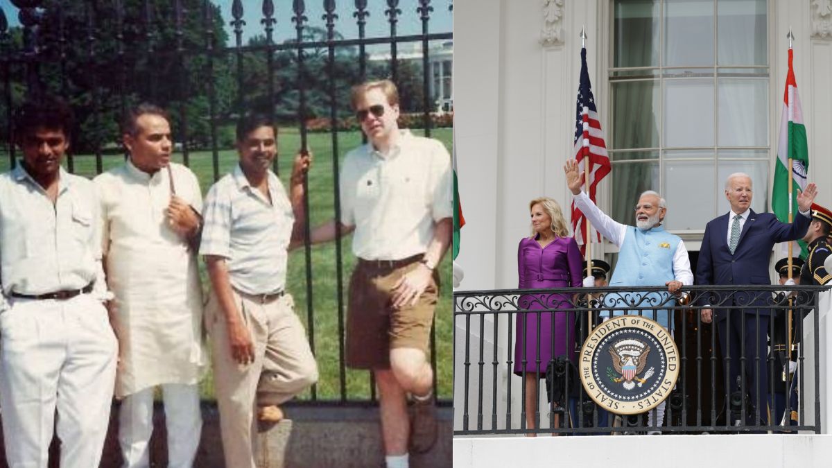 Modi went to see “White House” 30 years back…and now White House is seeing “PM Modi”