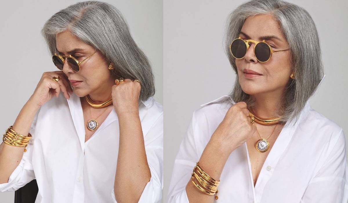 zeenat Aman shares bold photo tell way to fight with summer and heat ...