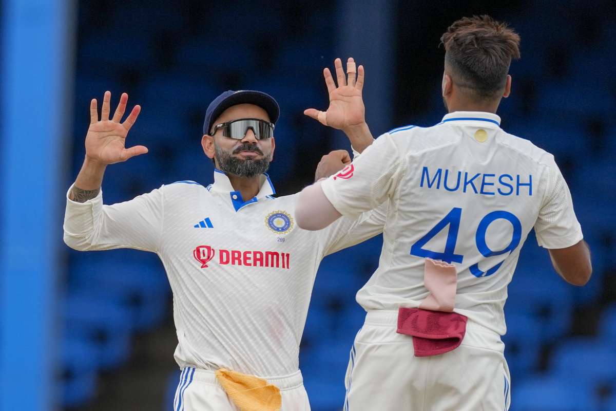 IND vs WI 2nd Test day 4 Live: Team India got wicket in first over itself, Mukesh Kumar got second success