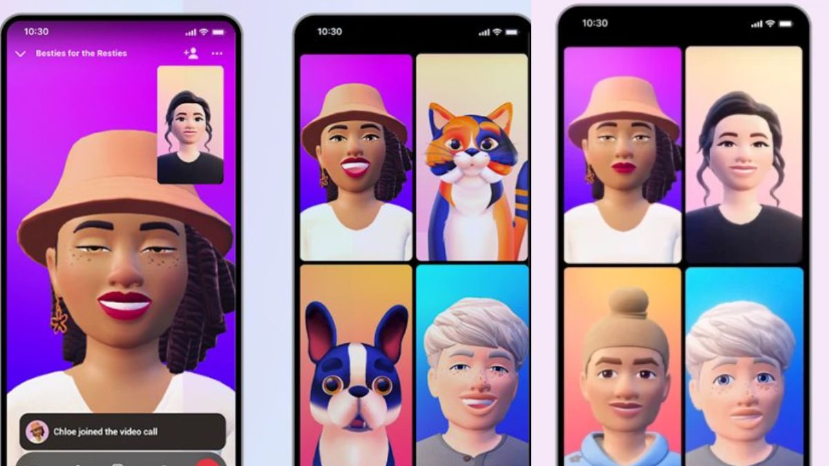 instagram and messenger get new meta avatars during video calls know more details । Instagram और Messenger में आया नया फीचर, अब वीडियो कॉल पर बात करेगा एनिमेटेड अवतार