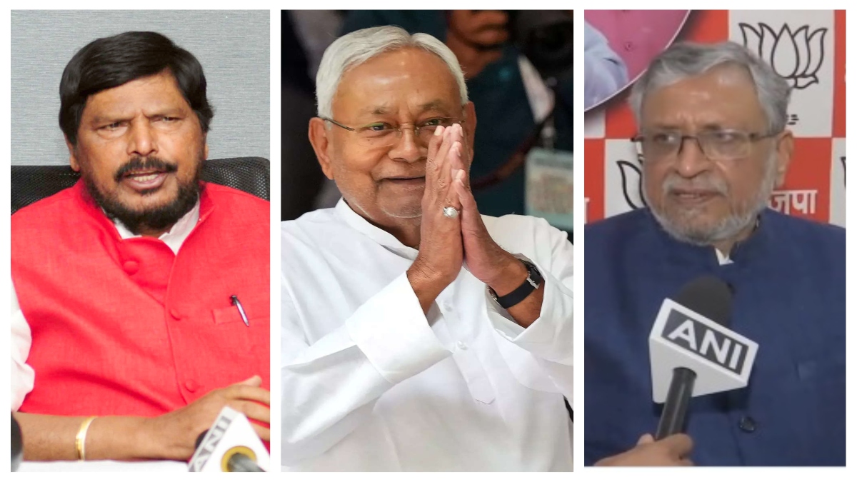 ramdas athawale welcomes bihar cm nitish kumar in bjp sushil modi angry । बिहार के सीएम नीतीश को लेकर BJP में मची होड़, आठवले बोले-आ जाइए, सुशील मोदी ऐसे हुए नाराज
