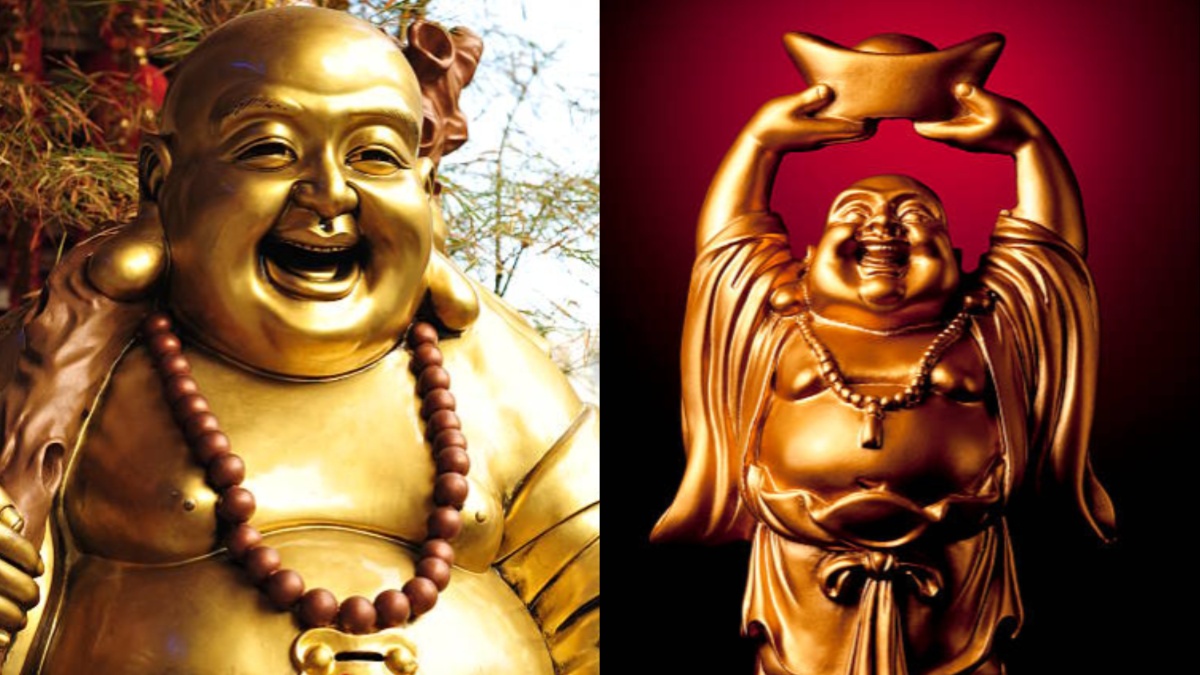 ghar me laughing buddha rakhne ke fayde keep laughing buddha at home