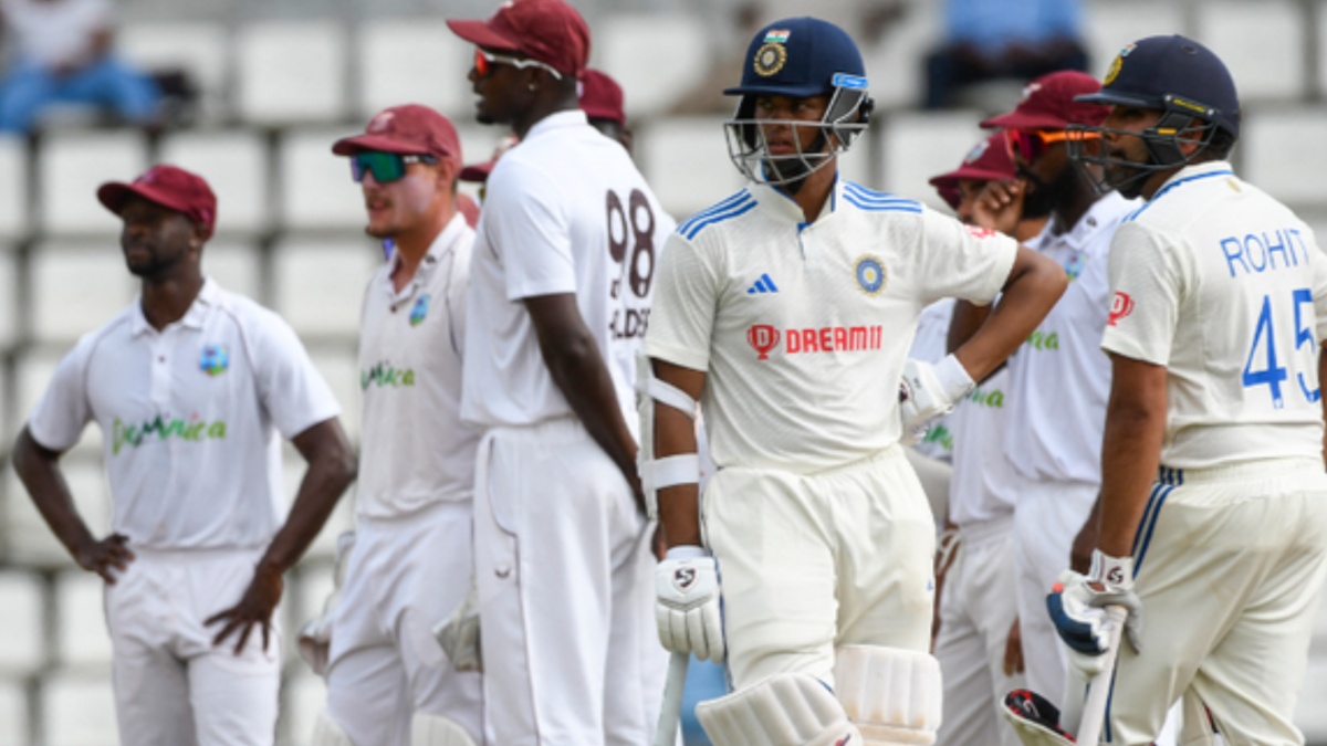 WI vs IND 1st Test Day 2 Live: Team India will set out to take a strong lead over West Indies, Rohit-Yashaswi pair at the crease