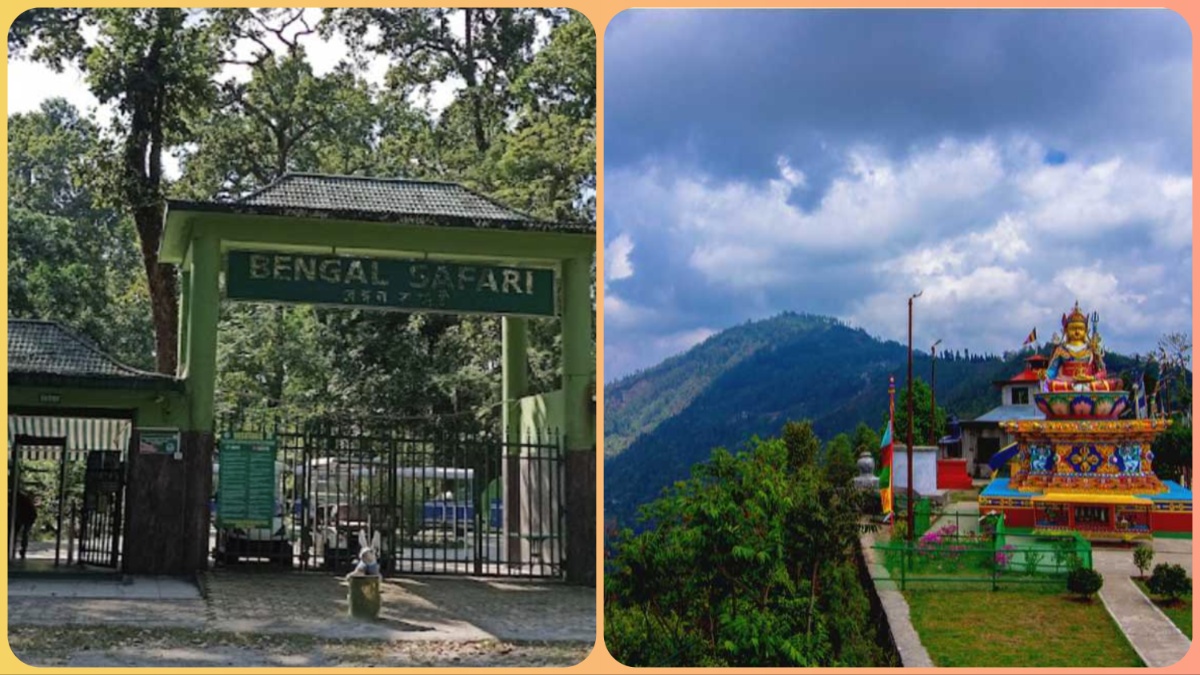 Places to visit in Siliguri: This city is situated on the banks of river Mahananda