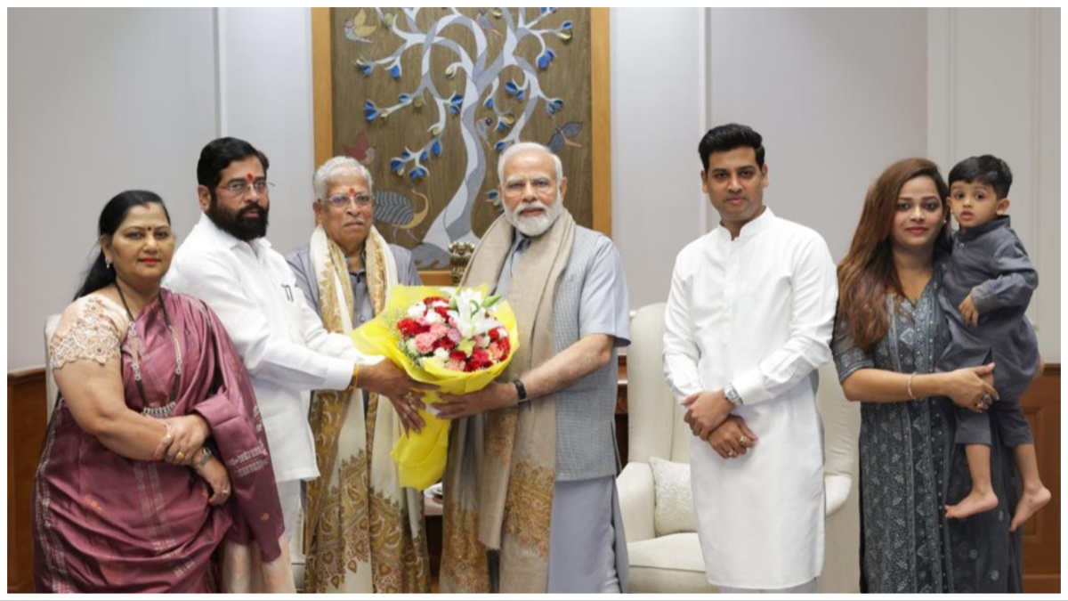 पीएम नरेंद्र मोदी से एकनाथ शिंदे ने की मुलाकात, अमित शाह से भी होगी ...