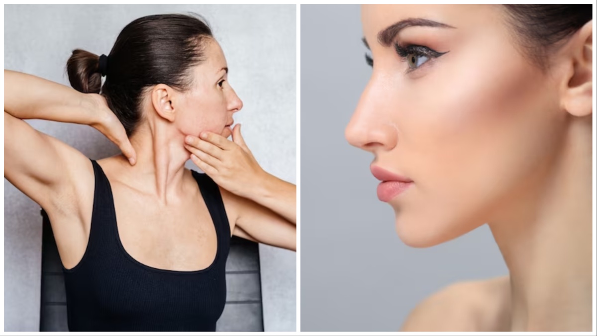 Do these 3 exercises to get a sharp and toned jawline, the effect will be seen soon