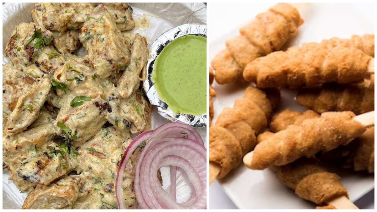 मलाई चाप बनाने की रेसिपी | malai soya chaap tikka recipe in hindi मलाई चाप बनाने की रेसिपी | malai soya chaap tikka recipe in hindi