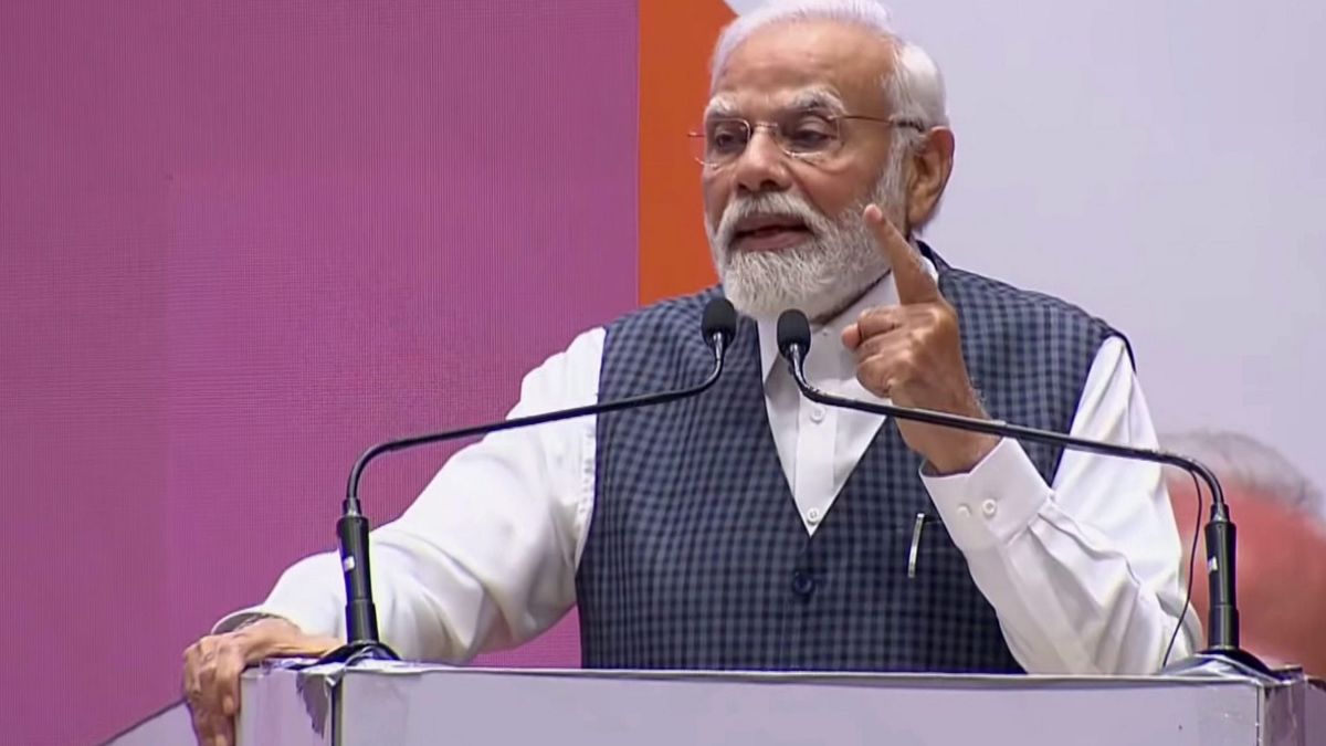 PM Modi NDA Meeting said Vote percentage of NDA will be more than 50, people have made up their mind to give mandate for the third time in a row PM Modi NDA Meeting said Vote percentage of NDA will be