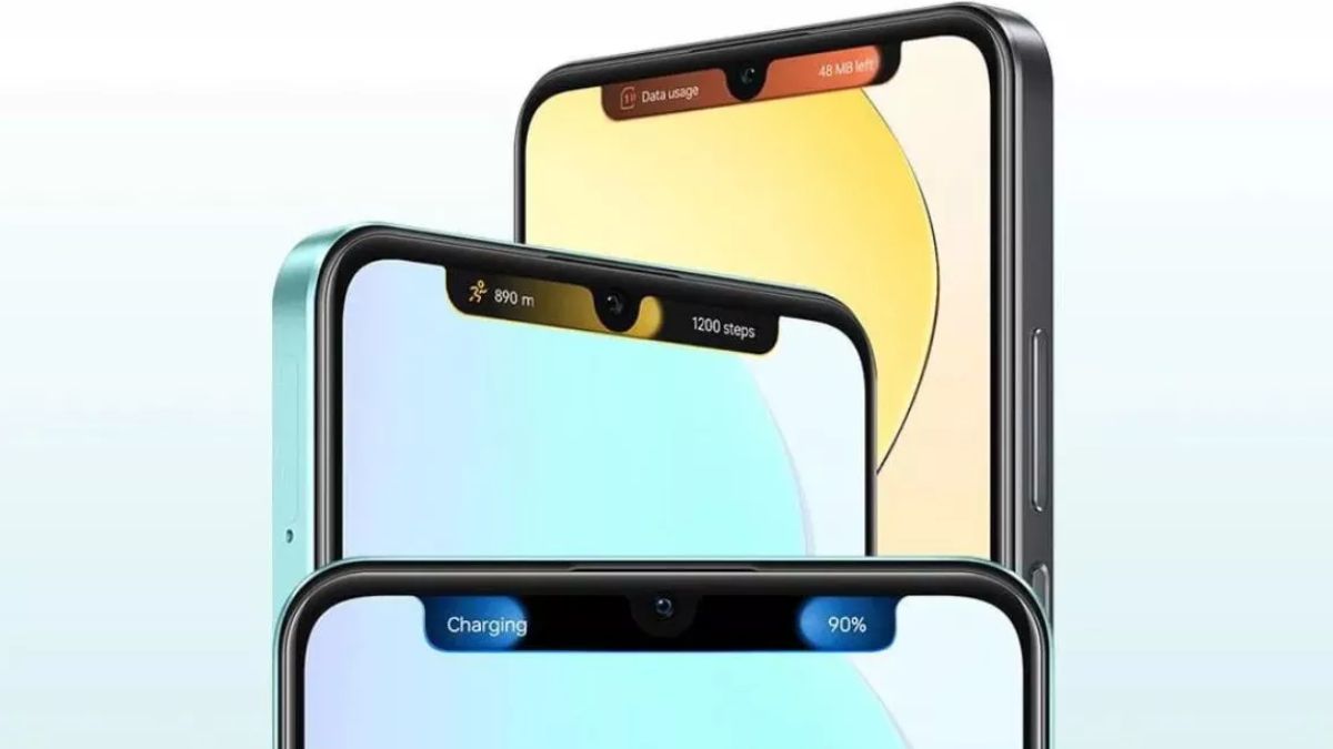 Realme C51 will be launched with dynamic island feature like iPhone 14 pro know specifications । Realme C51 का डिजाइन हुआ लीक, iPhone जैसा मिलेगा ये फीचर, जानें डिटेल्स