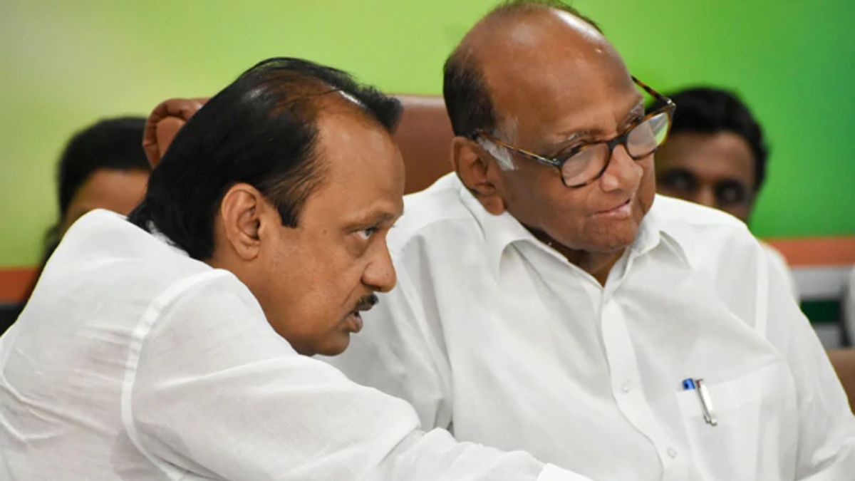 Maharashtra: Some khichdi is cooking again in NCP?  Ajit group reached to meet Sharad Pawar