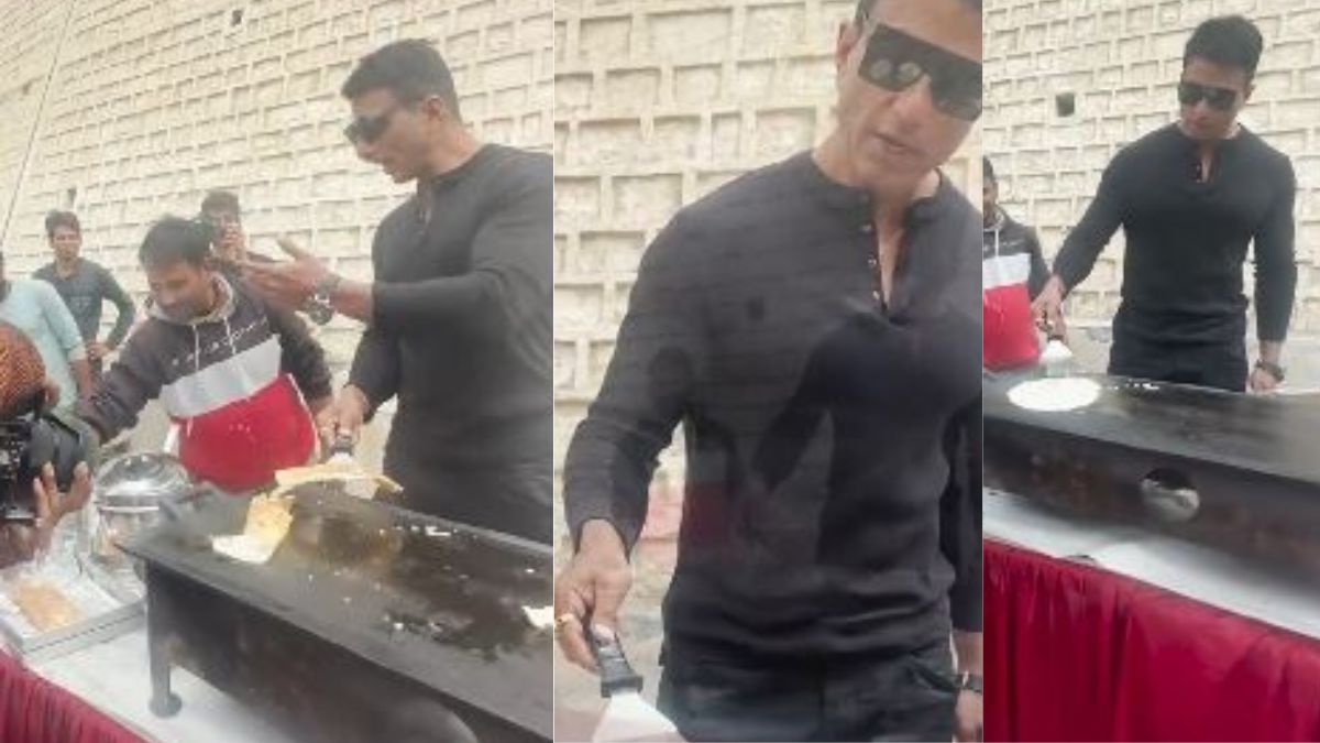 Sonu Sood set up a dosa shop!  People ordered 20-30 plates after watching the video
