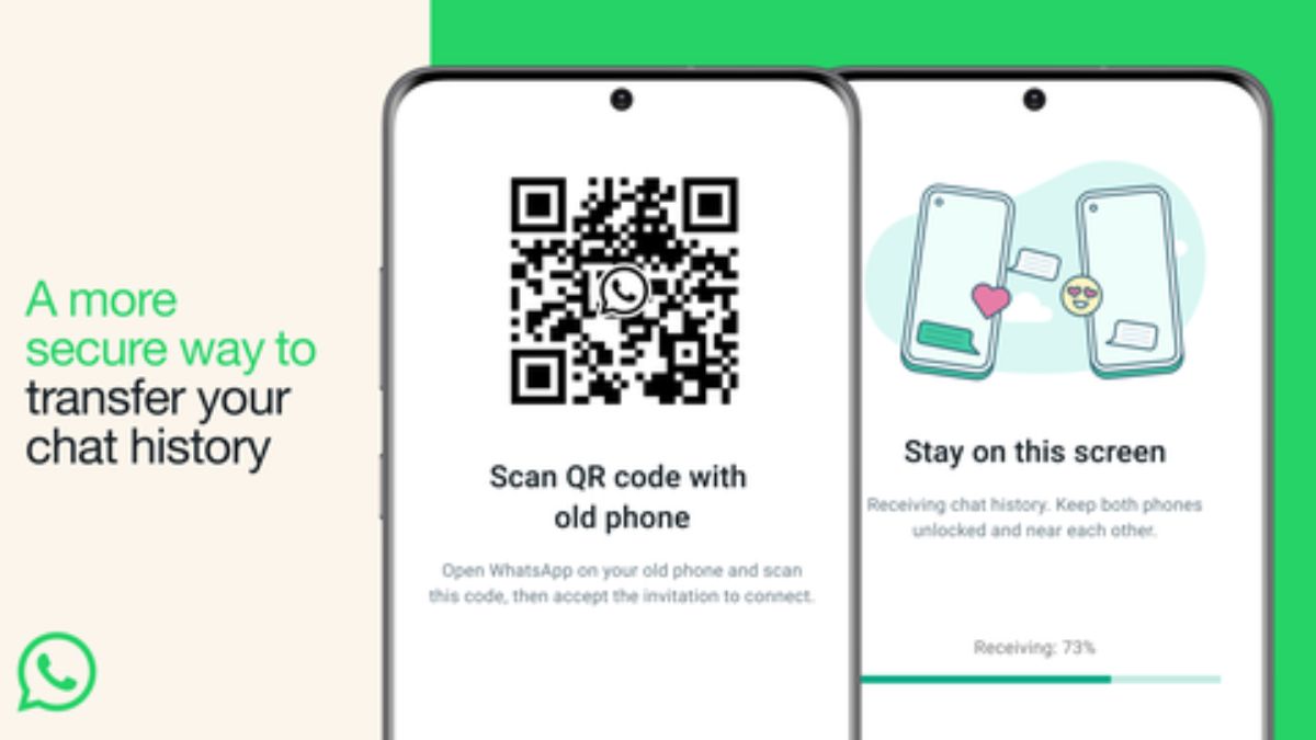 Now in WhatsApp, the entire chat will be transferred to the new smartphone with the help of QR-code, no need to take backup