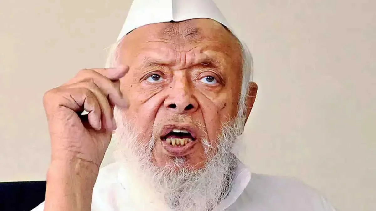 नूंह, मेवात के दंगों और ट्रेन में 3 मुसलमानों की हत्या पर मौलाना अरशद मदनी बोले- जिंदा कौमें हालातों की दया पर नहीं रहतीं Maulana Arshad Madani - India TV Hindi