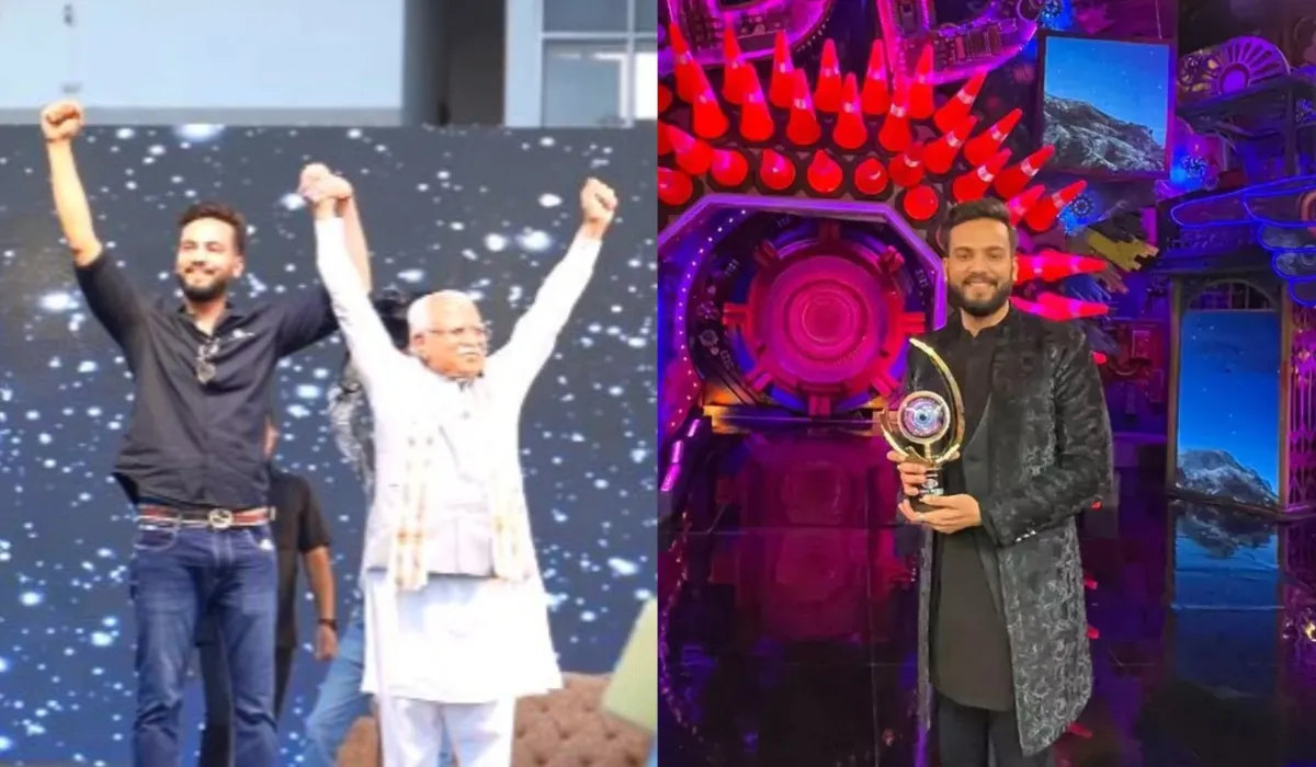 'बिग बॉस ओटीटी 2' जीतने के बाद Elvish Yadav की पॉलिटिकल सिस्टम में एंट्री, सीएम खट्टर के साथ फिर आए नजर elvish yadav bigg boss ott 2 winner will enter in the political Systumm seen again with CM Khattar- India TV Hindi