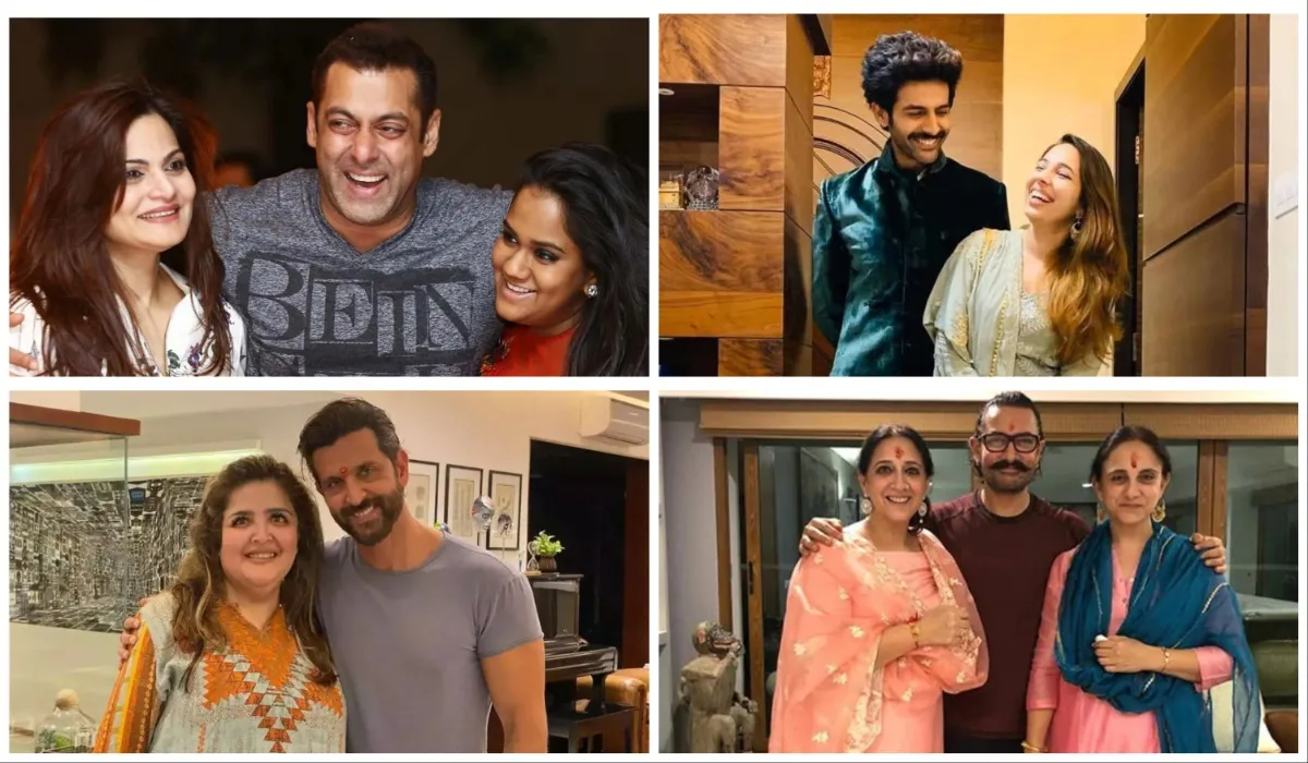 इन एक्टर्स की बहनें फिल्मी घराने से होने के बावजूद रहीं फिल्मों से दूर, कोई है बिजनेस वूमन तो कोई डॉक्टर Salman KHan Aamir khan- India TV Hindi